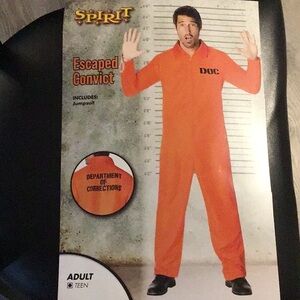 Spirit Orange DOC Costume Jumpsuit